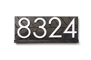 Towson New Home GIft, Address Plaque for house,  Weatherproof Address Sign, Numbers for Outside, Personalized Number Sign, Housewarming