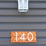 Towson New Home GIft, Address Plaque for house,  Weatherproof Address Sign, Numbers for Outside, Personalized Number Sign, Housewarming