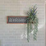 PennField Personalized Welcome Sign: Rustic Farmhouse Wall Art for New Home Gift