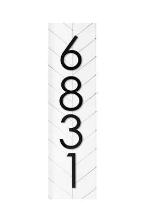 Chesapeake House Number Sign, Address Plaque Vertical, House Numbers, Address, Housewarming Gift, Horizontal Address Plaque, Vertical Number