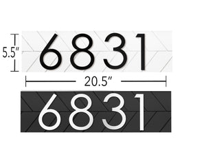 Chesapeak House Numbers, Address Sign, House Number Sign, Address Sign For, Housewarming, Address Plaque, House Numbers Vertical