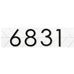 Chesapeak House Numbers, Address Sign, House Number Sign, Address Sign For, Housewarming, Address Plaque, House Numbers Vertical