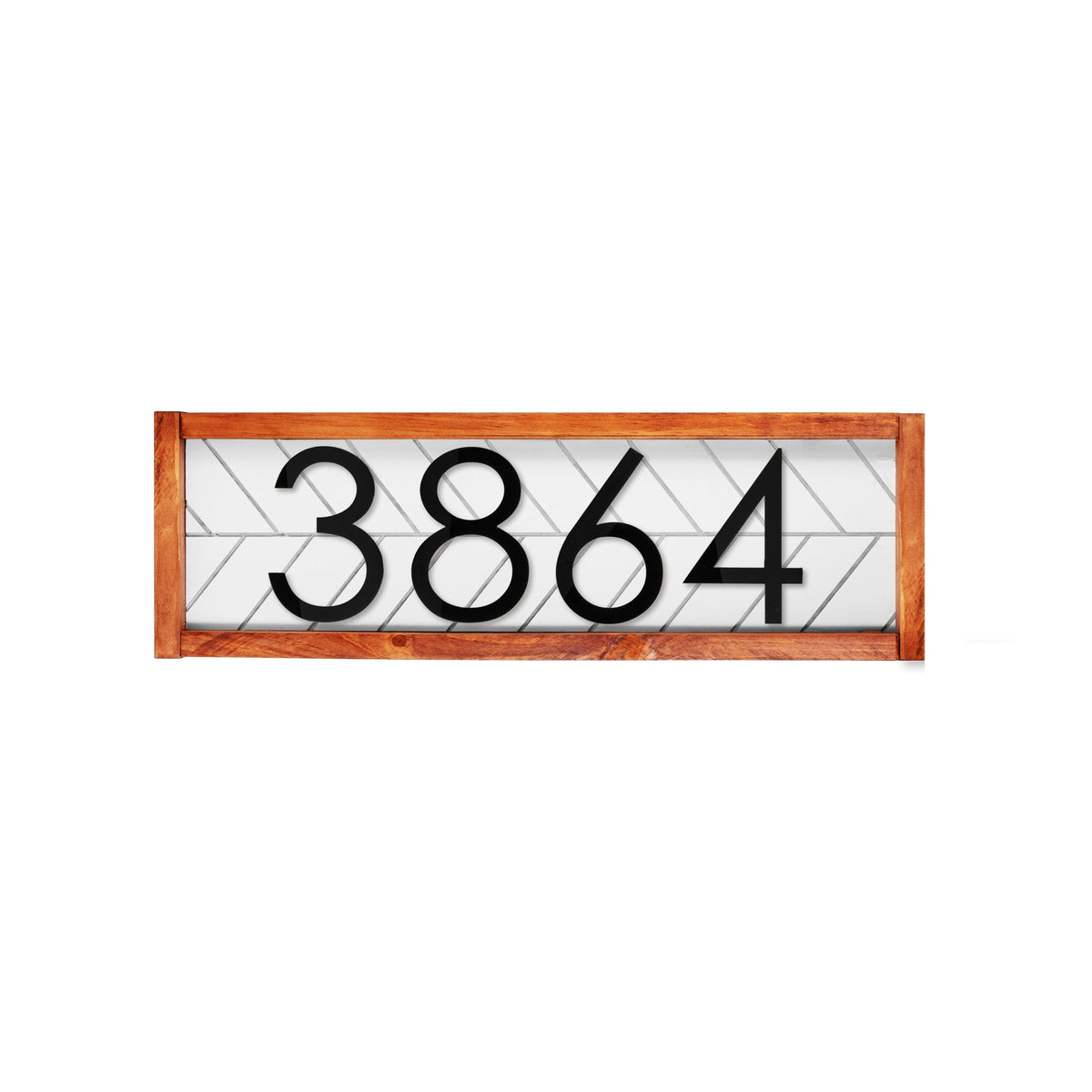 Perry Custom Porch Sign - Stylish House Number Sign for Your Entryway ...