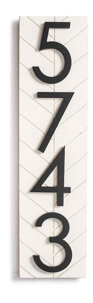 Chesapeake Sign - Enhance Your Curb Appeal with a Chesapeake Modern House Number Sign - Personalized Outdoor Address Plaque