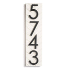 Chesapeake Sign - Enhance Your Curb Appeal with a Chesapeake Modern House Number Sign - Personalized Outdoor Address Plaque