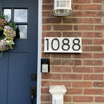 Towson Unique House Address Marker - Personalized House Number Art for a Distinctive New Home Sign