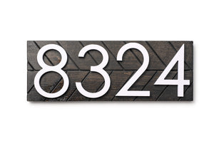 Keystone Personalized Custom Hanging Address Numbers | Double Sided House Number Sign | Street Sign