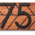 Keystone Personalized Custom Hanging Address Numbers | Double Sided House Number Sign | Street Sign