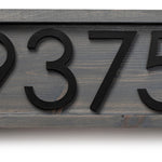 Tanyard Handmade Wooden House Number Plaque - Farmhouse Address Sign for Personalized Touch