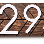 Keystone Personalized Custom Hanging Address Numbers | Double Sided House Number Sign | Street Sign