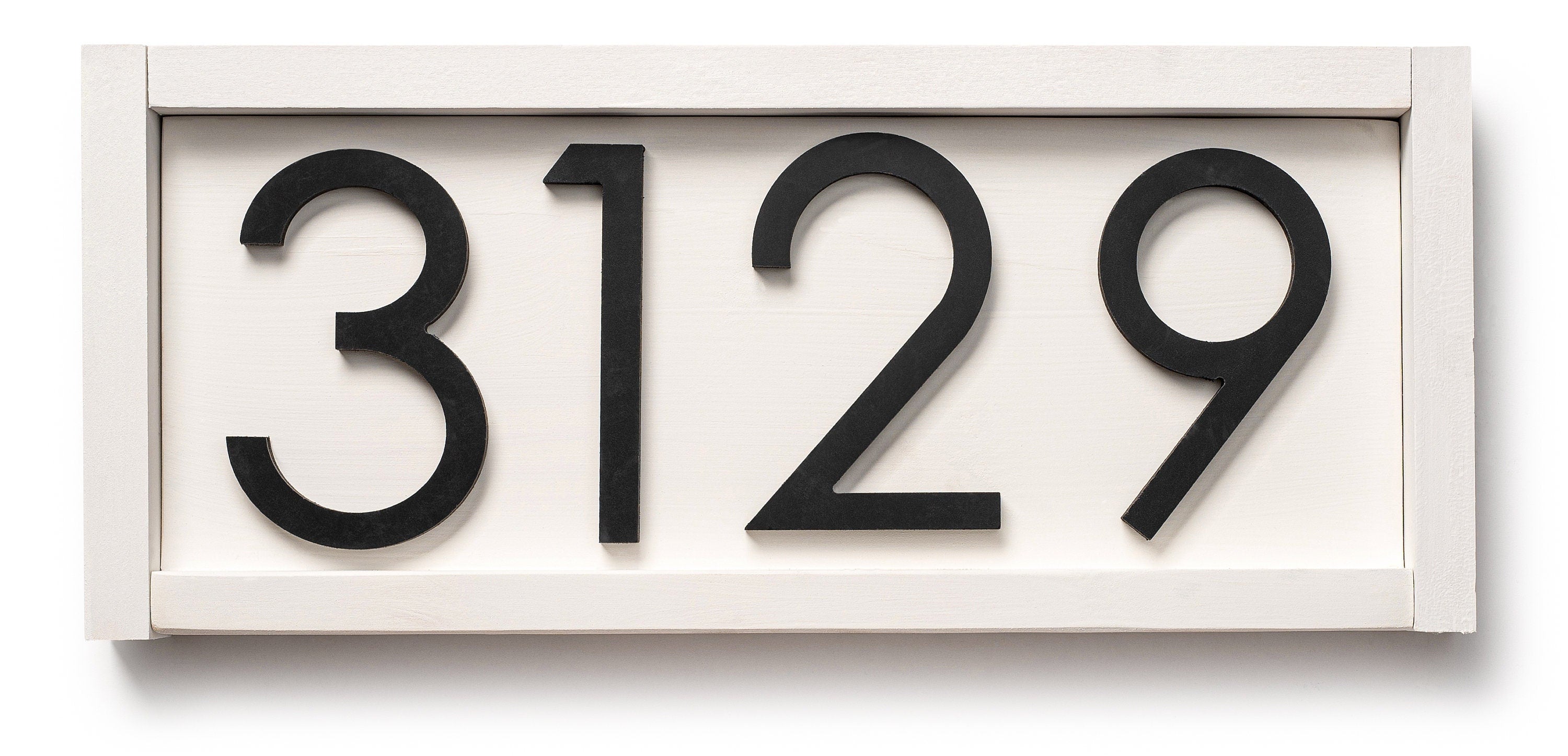 Tanyard Custom Address Numbers Plaque - Farmhouse Housewarming Gift - Personalized Home Address